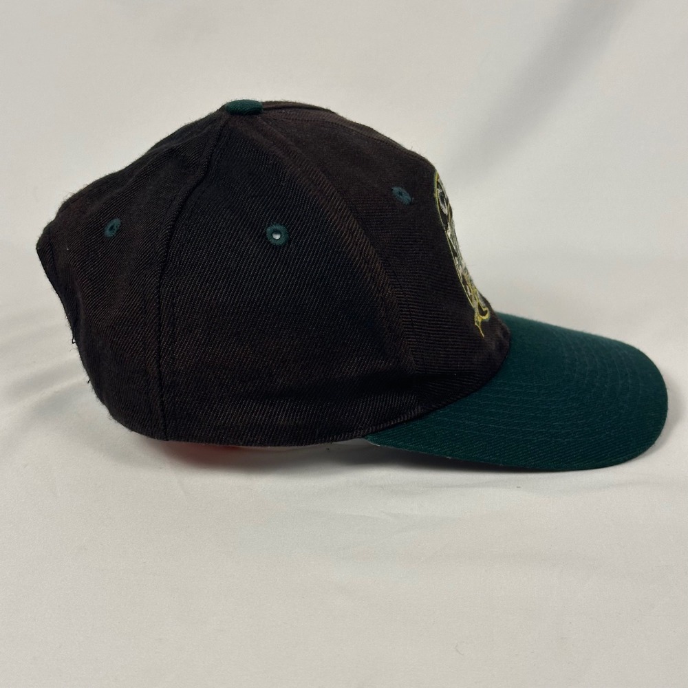 Vintage Green Bay Packers Snapback Hat Men OSFA Brown Drew Pearson NFL Cap - Picture 5 of 10
